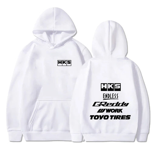 2025 Men Fashion Cool Hoodie Japan JDM Modified Car HKS ENDLESS Hoody