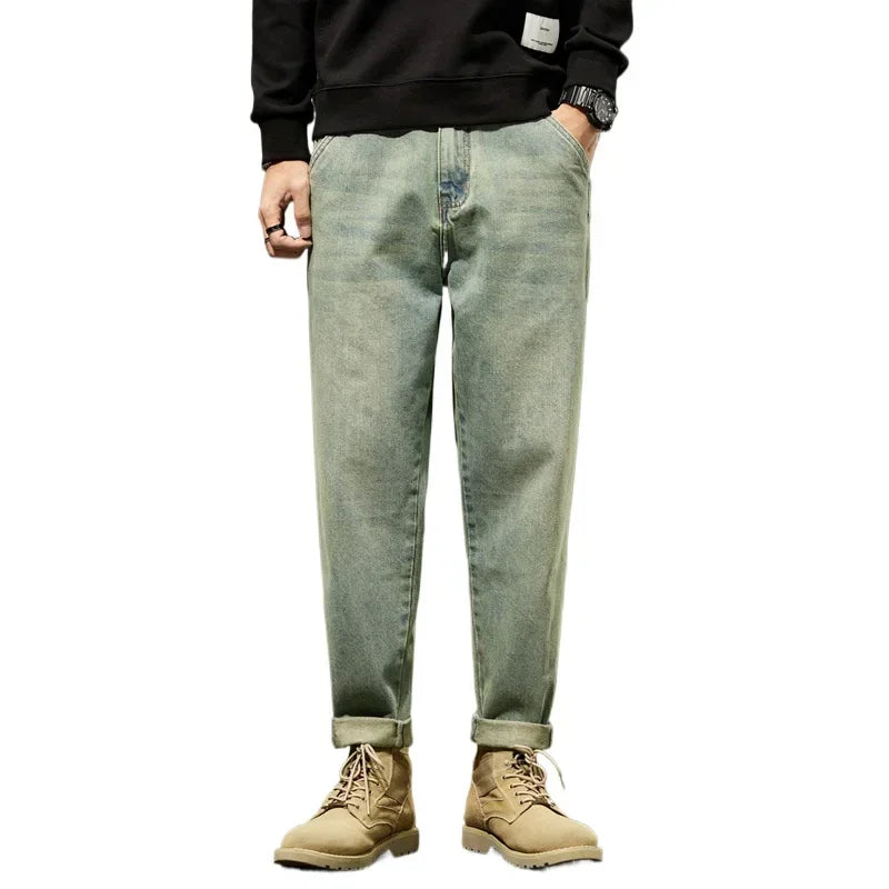 2025 Autumn and Winter New Loose and Versatile Harem Pants Retro
