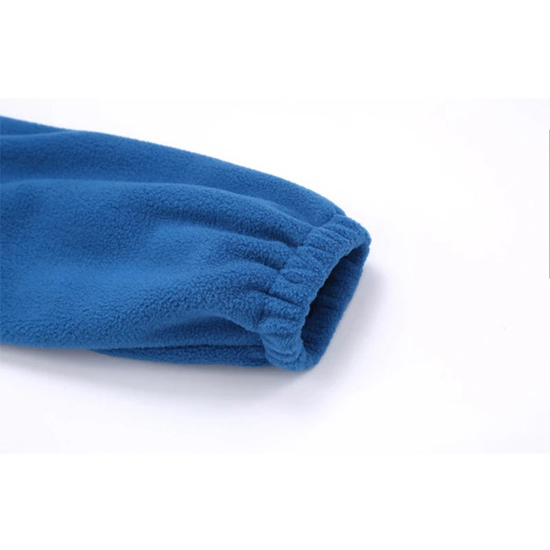 Soft Polar Fleece Jacket with Pockets Lightweight Outdoor Recreation