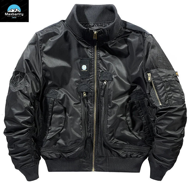 Ma-1 MA-1 Functional Bomber Jacket Men's Autumn 2024 Retro Oversized