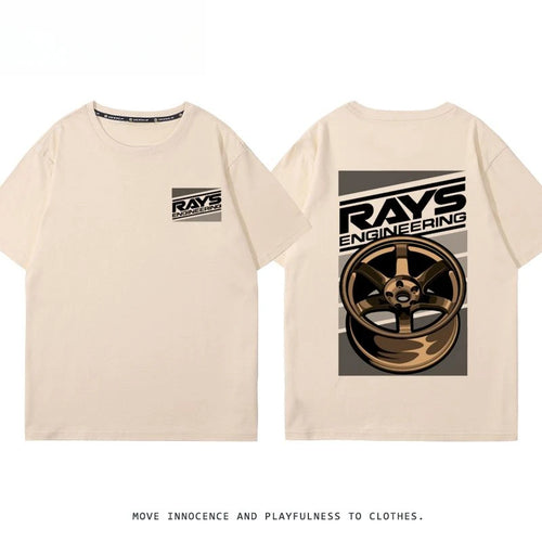 RA Wheel Rim TE37 Wheel Hub Modified Car Short Sleeve Men's and