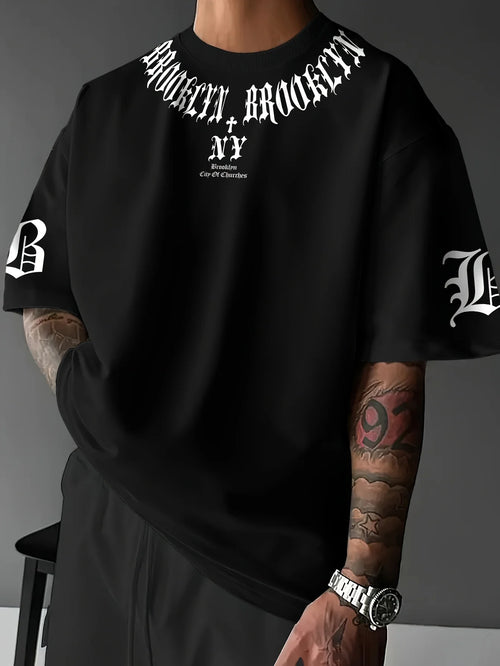 The new men's T-shirt for summer 2025 is a casual fashionable sporty