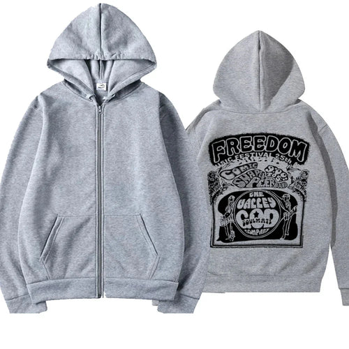 Simon Henriksson Zipper Hoodie "Scream of Fear" Simon's Role Playing