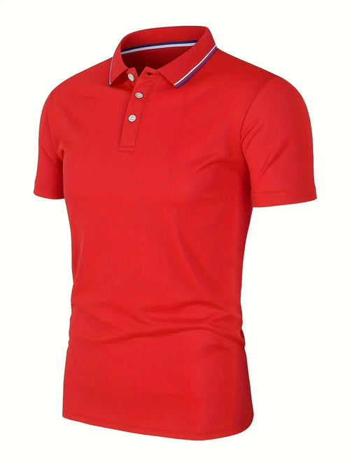 2025 Hot Sale Men's Summer Casual Breathable Comfortable Polo Shirt