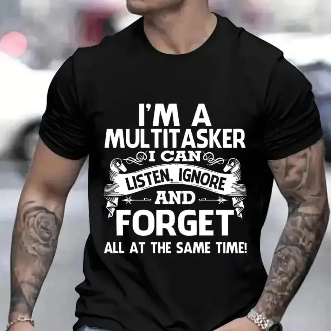3D printed pattern fun T-shirt, men's and women's fashion pattern