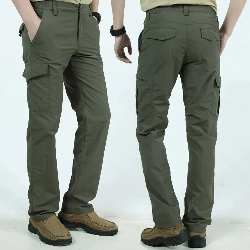 Military Tactical Pants Cargo Men Waterproof Trousers Casual Pants