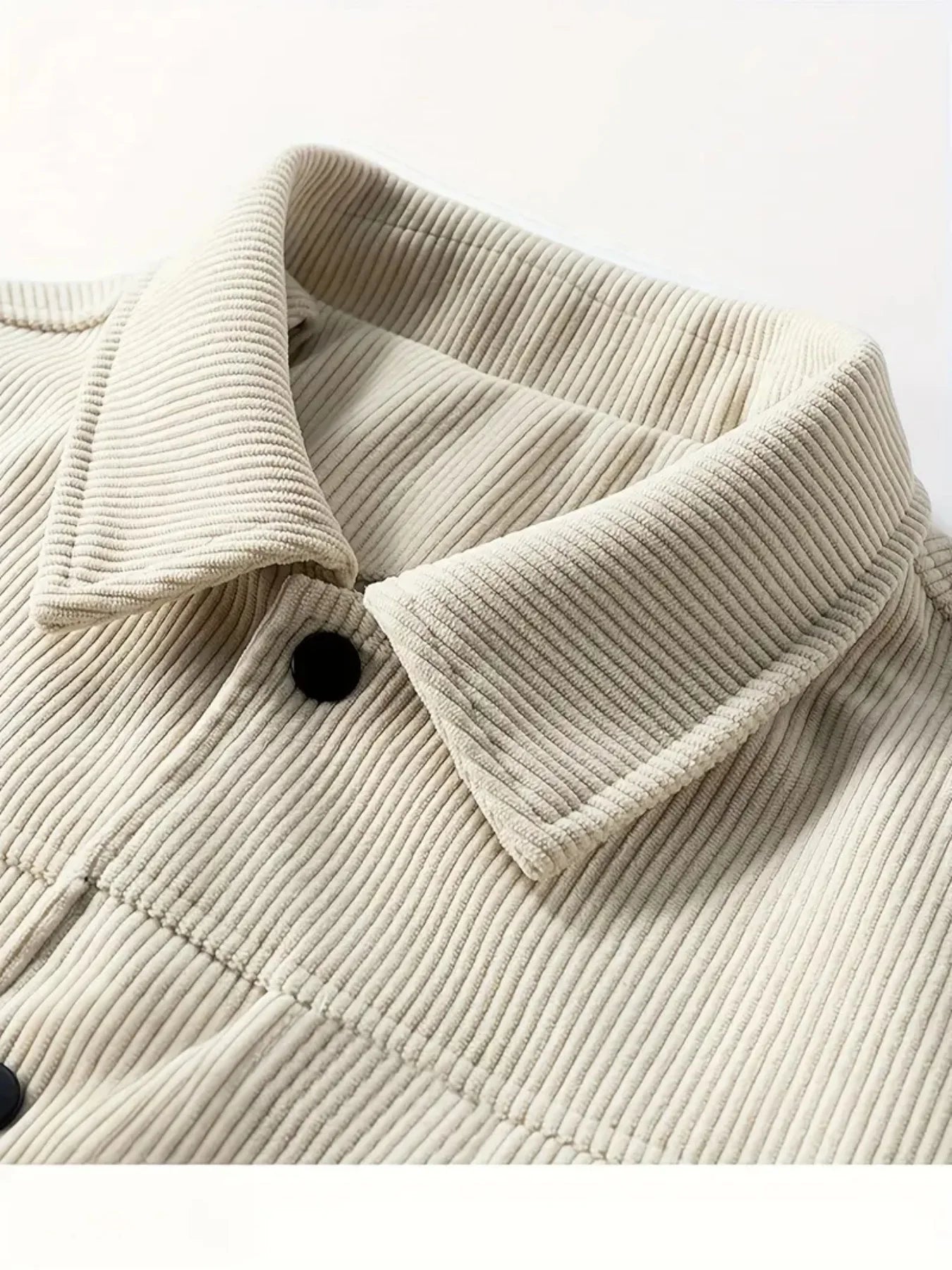 The 2025 new autumn corduroy jacket for men with a lapel, a trendy