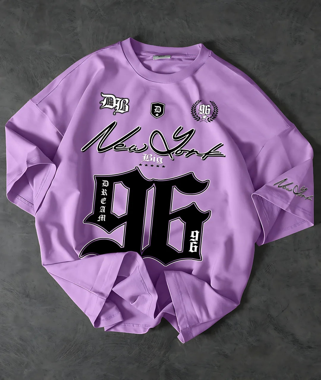 2025 New Fashionable 96 Digital Printed Jersey Breathable Round Neck