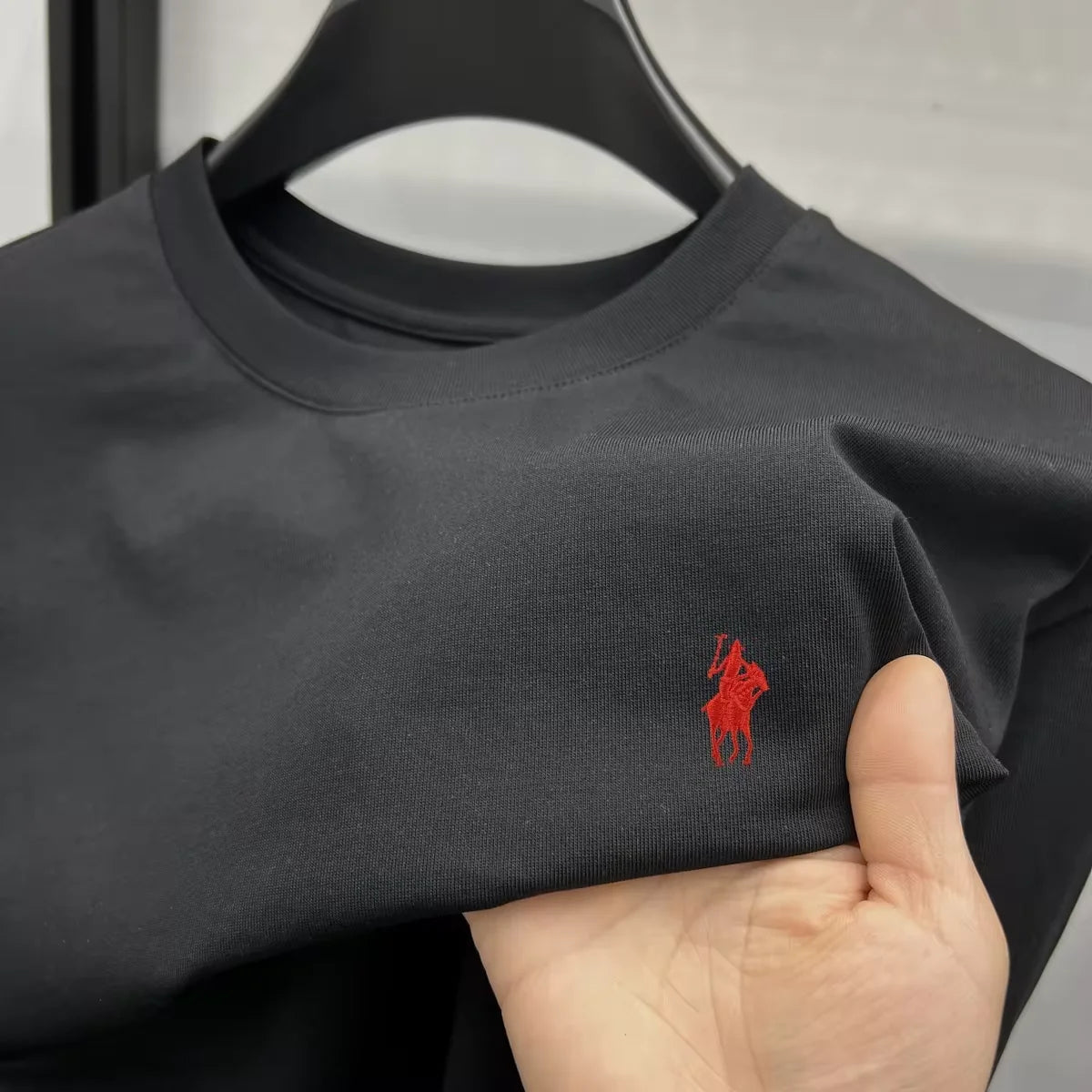100% pure cotton short sleeve round neck men's T-shirt hot selling