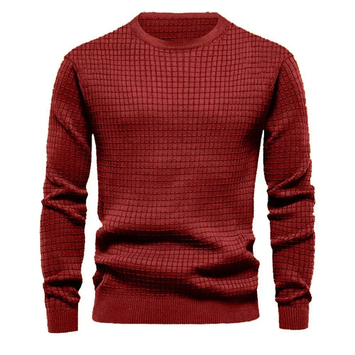 New Men's Crew Neck Sweatshirts Solid Color Large Sweatwear Spring