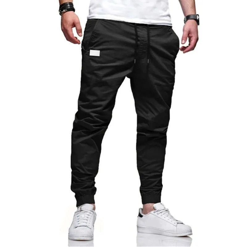 New Men's Casual Sports Pants Sweatpants Male Jogger Cargo Harem