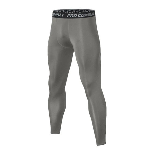 New Men's Tight Sports Pants Slim Pants Autumn And Winter Thermal