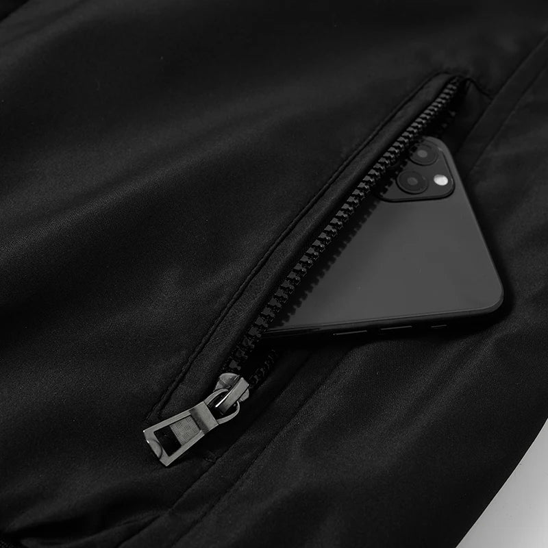 Thick Warm Autumn Winter Jackets for Men Business Office Dress Coat