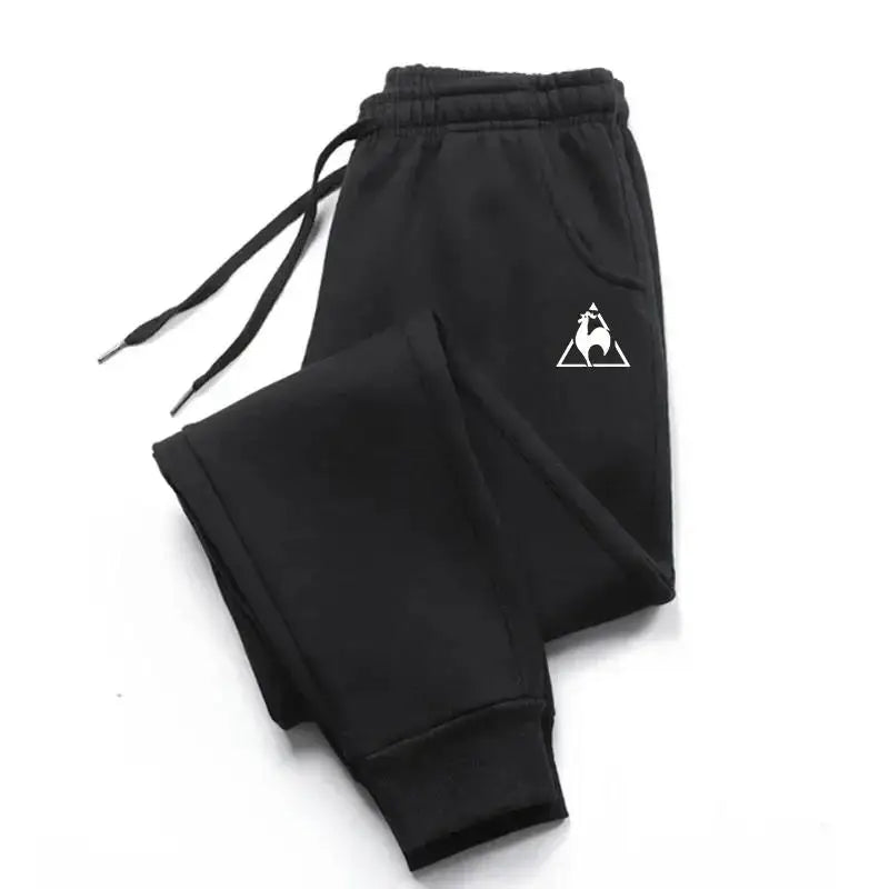 Spring and Autumn Fleece Men's Pants Casual Pants Men's Sports Jogging