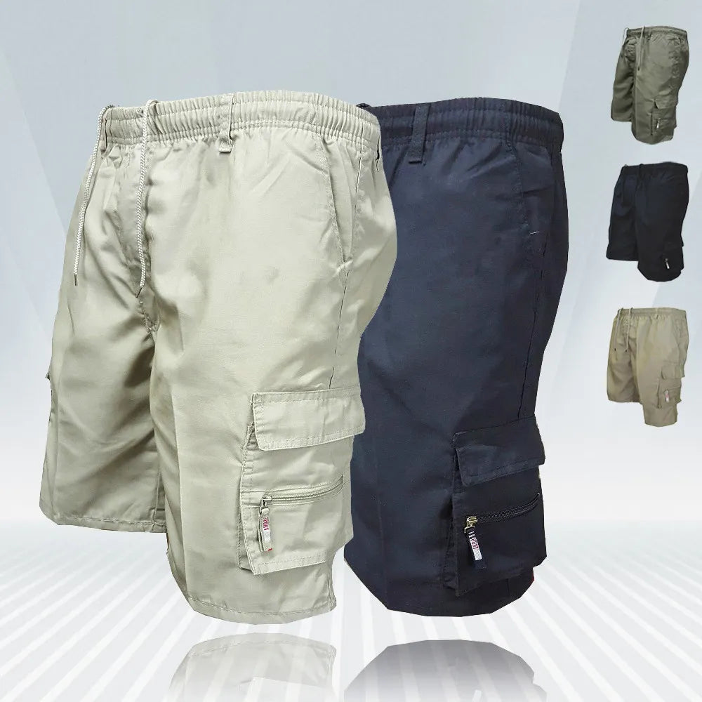 Fashion Men's Military Cargo Shorts Mens Tactical Pants Casual Big