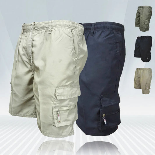 Fashion Men's Military Cargo Shorts Mens Tactical Pants Casual Big