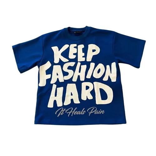 Graphic Round Neck Pure Cotton High Street New Women Printed T-shirt