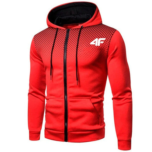 Men's Tracksuit Hooded Casual Hot Sale Single Piece Zipper Sweatshirt