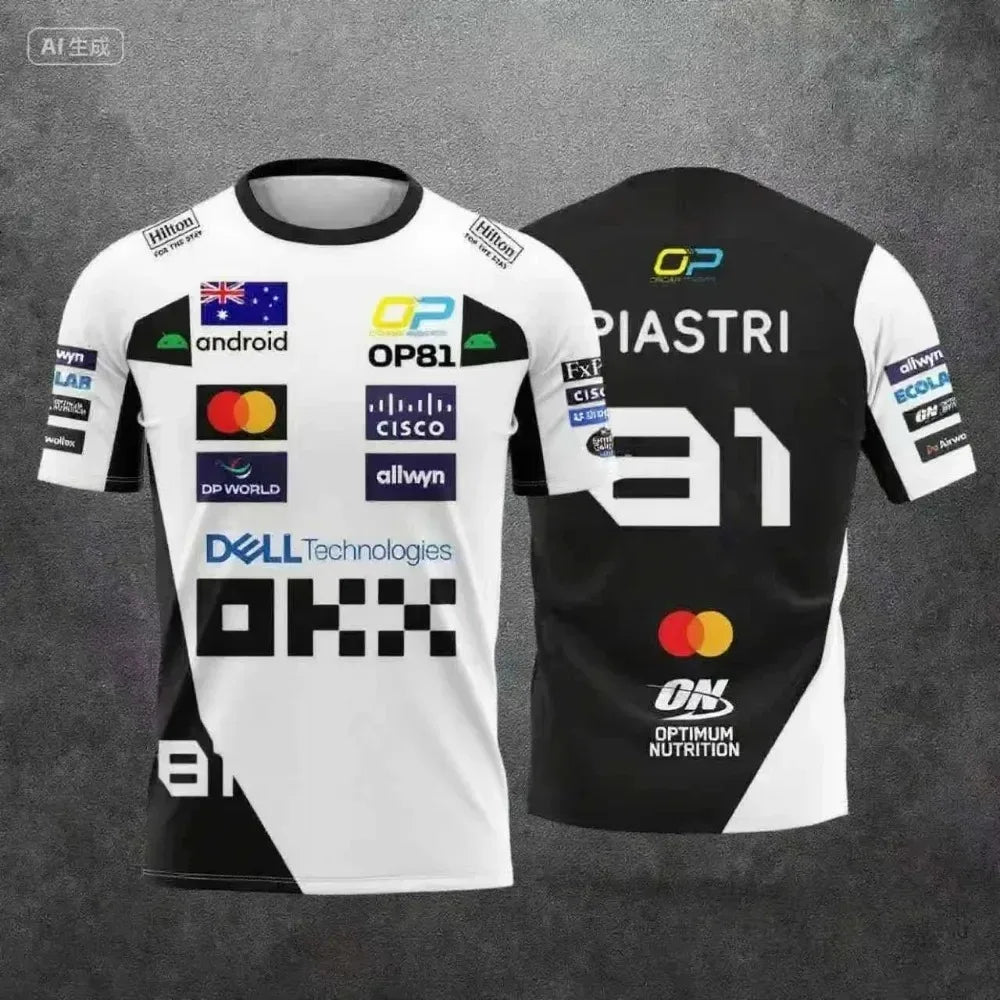 McLaren Racing Lando Norris Tee | 2025 NO.4 Edition Breathable