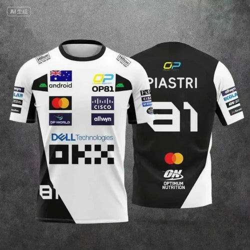 Camiseta McLaren Racing Lando Norris | Ropa deportiva transpirable