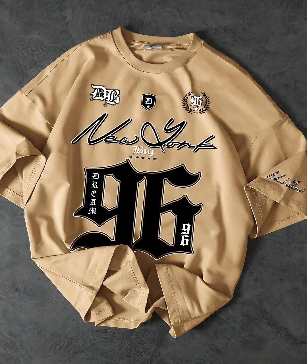2025 New Fashionable 96 Digital Printed Jersey Breathable Round Neck