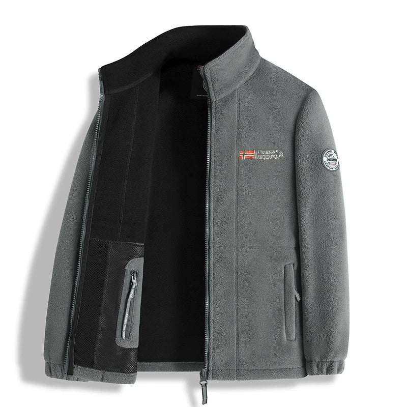 Brand New Winter Jacket For Men Thick Polar Fleece Outdoor Quality