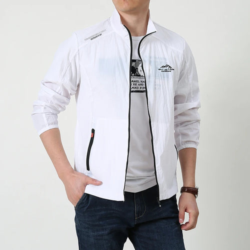 Men UV Sun Protection Jacket Summer Lightweight Breathable Fishing