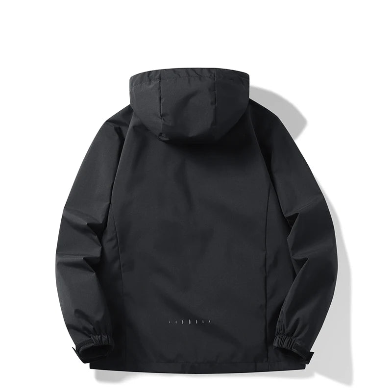 Autumn New Men's Mountaineering Jacket Windproof and Waterproof Fabric