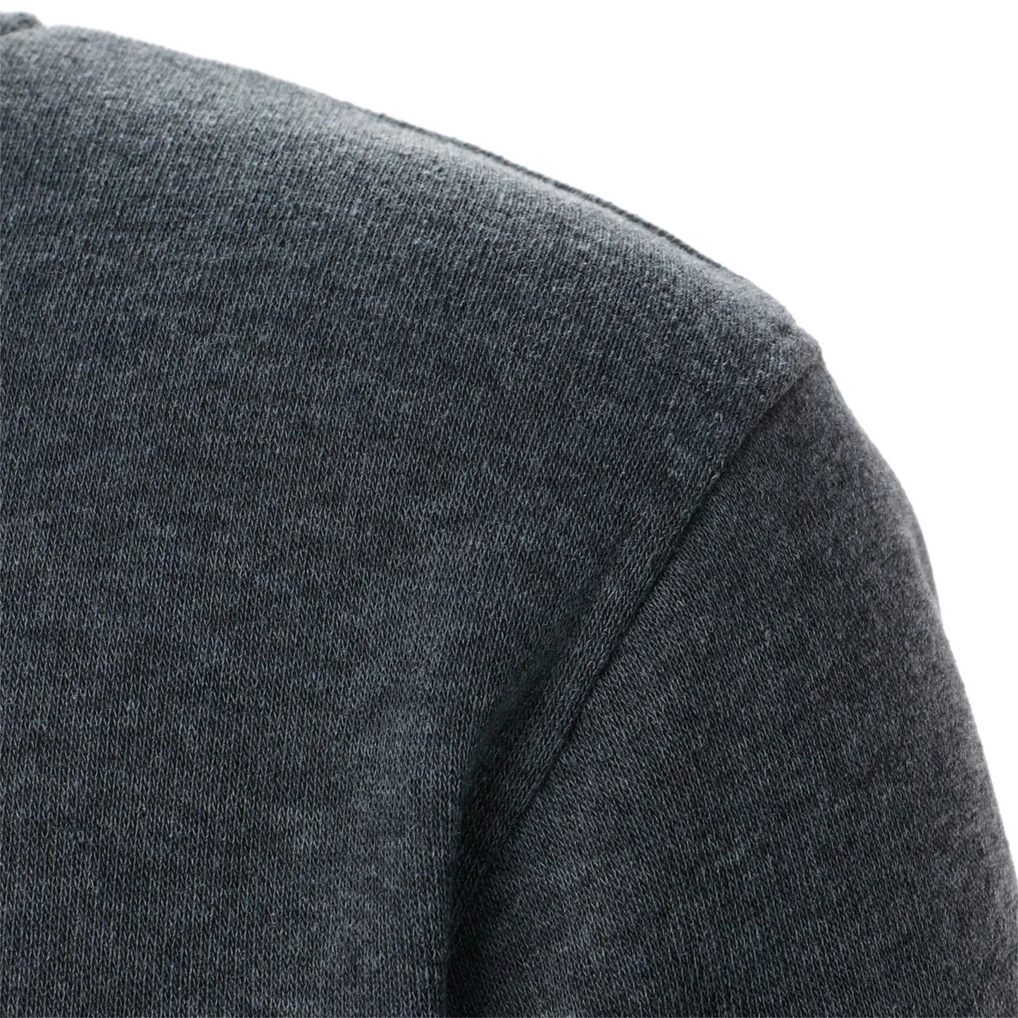 Men's casual sports zipper stand collar hoodie coat men's solid color