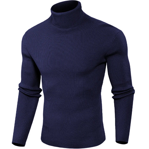 Animal Game Luxury Men's Cold Blouse Casual Sweaters Woolen Turtleneck