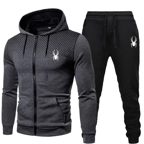 2025 popular two-piece men's sportswear jogging suit sportswear hooded