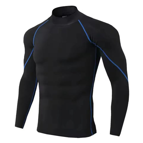 Men Compression Long Sleeve T Shirt Sportswear Male Skinny Tshirt