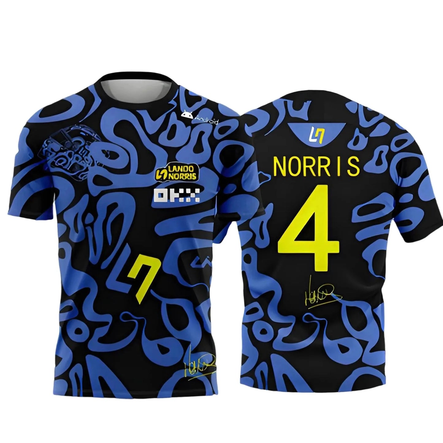 McLaren Racing Lando Norris Tee | 2025 NO.4 Edition Breathable
