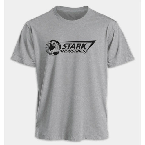 Marvel Men's and Women's T-shirts Iron Man Stark Industries Summer