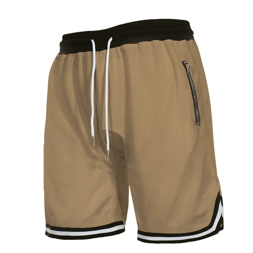 Men's Sports Basketball Shorts Mesh Quick Dry Gym Fitness Shorts