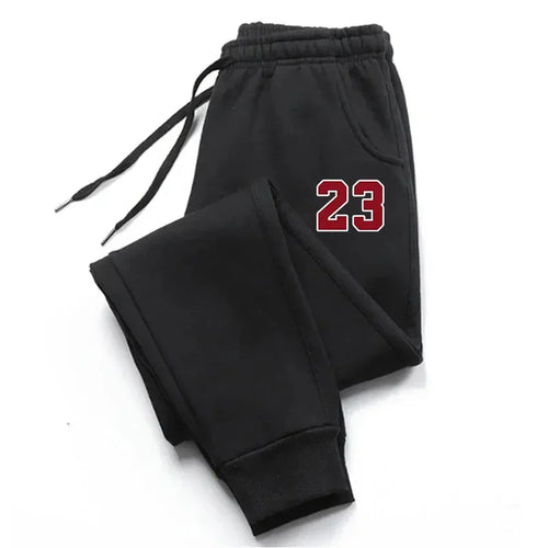 23 Print New Men's Sweatpants Spring Autumn Breathable Jogging Male