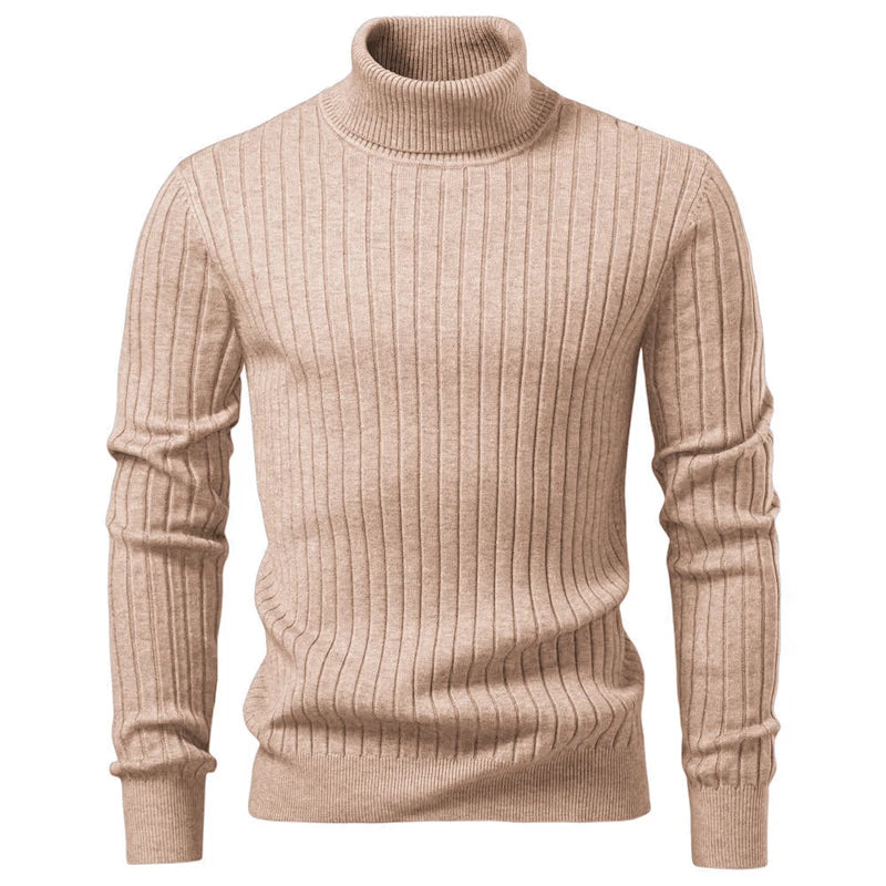 Animal Game Men's Cold Blouse Casual Sweaters Woolen Turtleneck