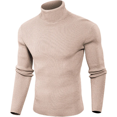 Animal Game Luxury Men's Cold Blouse Casual Sweaters Woolen Turtleneck
