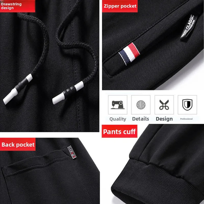 Autumn Pants Loose Gyms Jogger Track Pants Mens 6XL  8XL Men Fitness