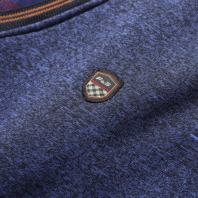Vintage Plaid Sweater Pullover Men Thick Warm Knitwear Winter Autumn