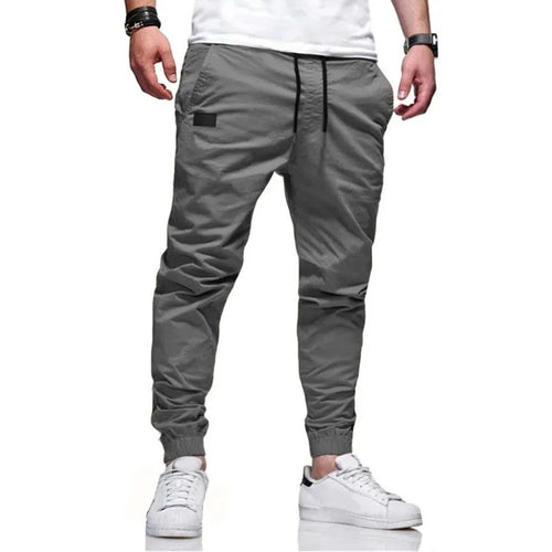 New Men's Casual Sports Pants Sweatpants Male Jogger Cargo Harem
