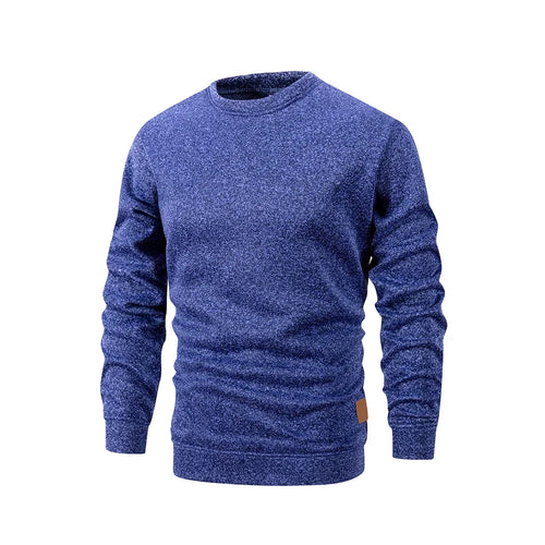 New Men's Sweater Spring Autumn Round Neck Long Sleeve Pullover Casual