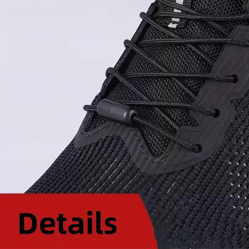 1 Pair Sport Shoe Locks | Quick-Adjust System, Pre-Installed for