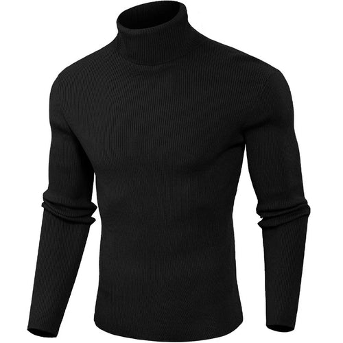 Animal Game Luxury Men's Cold Blouse Casual Sweaters Woolen Turtleneck