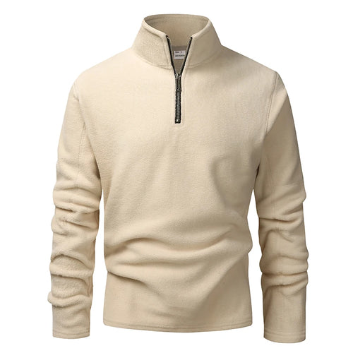 Men's Hoodies Sweatshirts Thicken Warm Fleece Tracksuit for Men Zipper