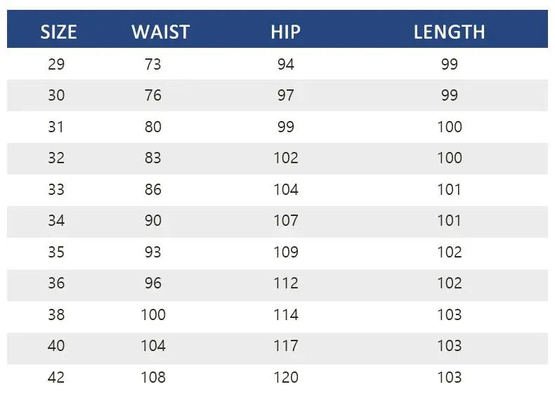 29-42 Men's Summer Pants Thin Straight Stretch Casual Pants with No