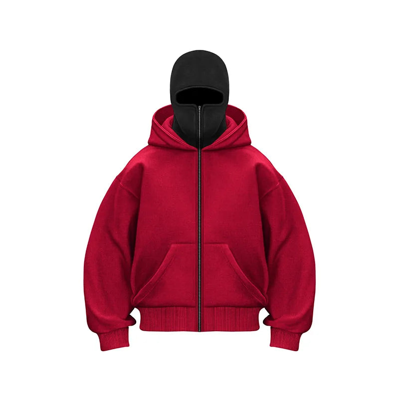 Women's clothing Y2K goth harajuku winter new Double hoodies