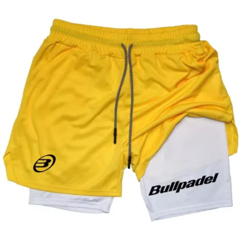 2025 New Men's Quick Drying Breathable Padel Sports Shorts Tennis