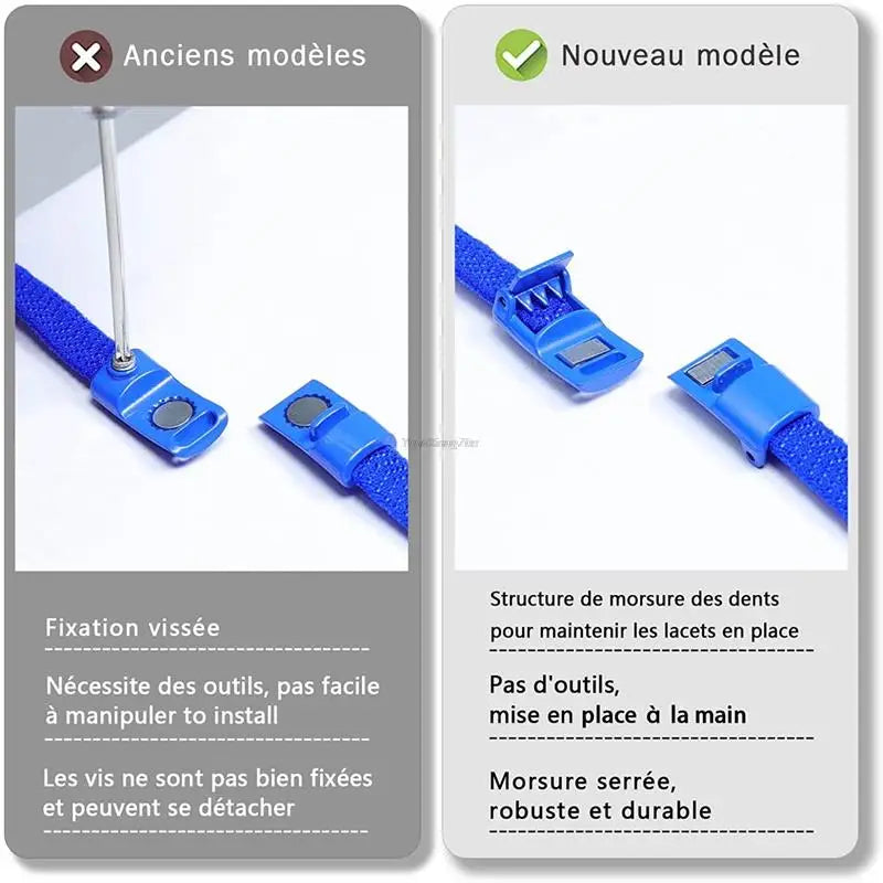 Colorful Magnetic Lock Shoelaces without ties Elastic Laces Sneakers