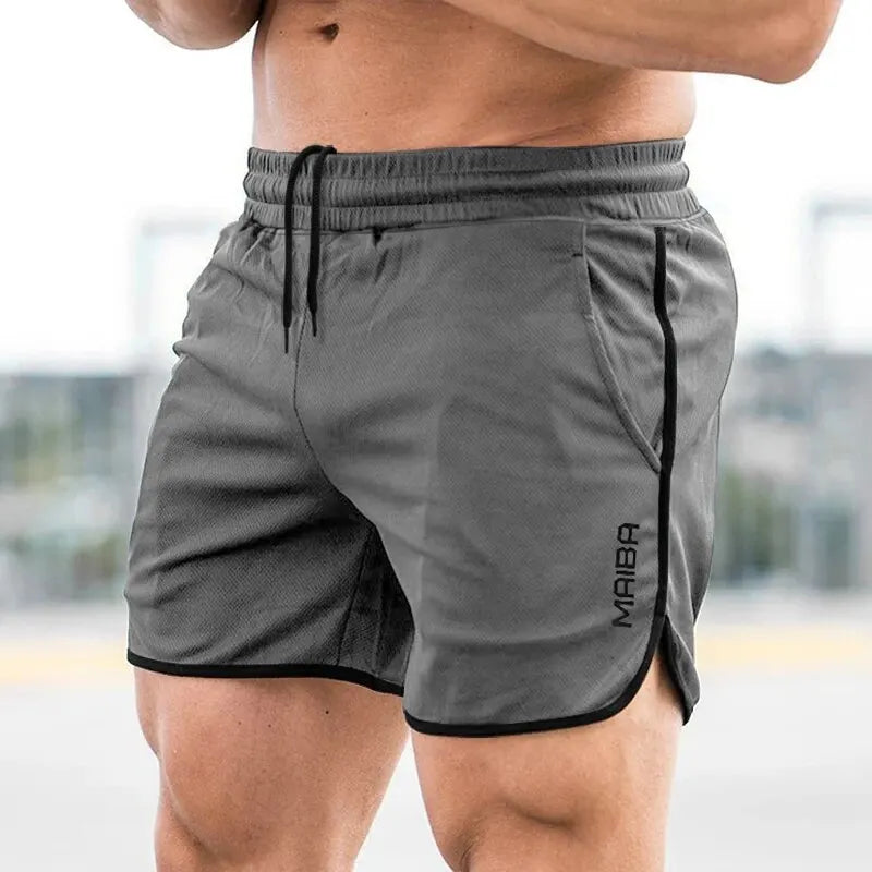 New Men's Casual Beach Shorts Gym Fitness Jogging Exercise Pants Solid